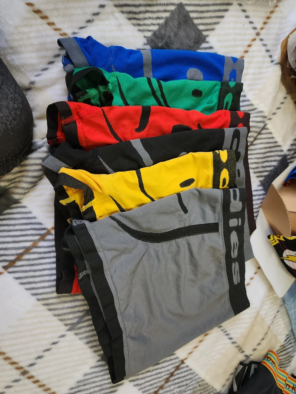 Men’s Colorful Stretch Boxer Briefs